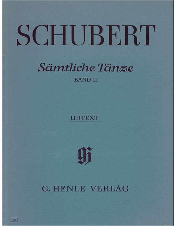 SAMTLICHE TANZE BAND II - SCHUBERT