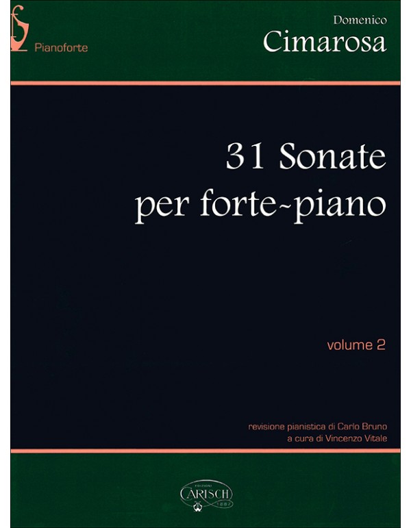 31 SONATE PER FORTE PIANO VOL.II - DOMENICO CIMAROSA