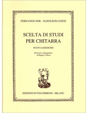 SCELTA DI STUDI X CHITARRA - FERNANDO SOR NAPOLEON COSTE