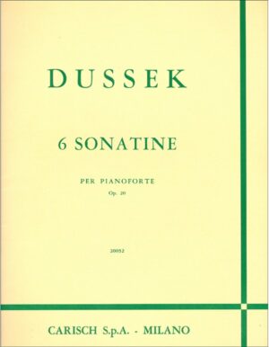 SEI SONATINE OP.20 - DUSSEK