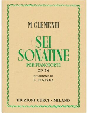SEI SONATINE OP.36 PER PIANOFORTE - CLEMENTI