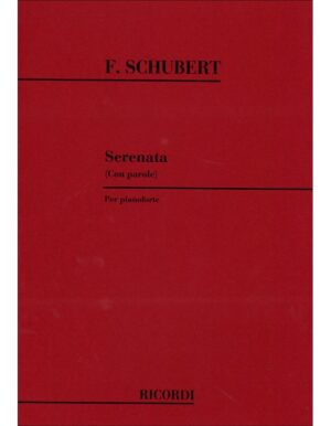 SERENATA PER PIANO CON PAROLE - SCHUBERT