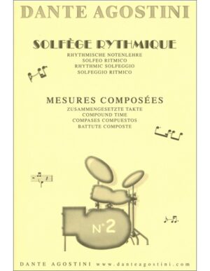 SOLFEGE RYTMIQUE NUMERO 2 - AGOSTINI