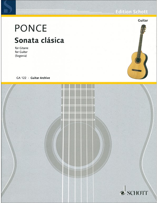 SONATA CLASSICA X CHITARRA - MANUEL M. PONCE