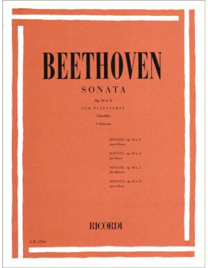 SONATA OPUS 31 NUMERO 2 PER PIANOFORTE - BEETHOVEN