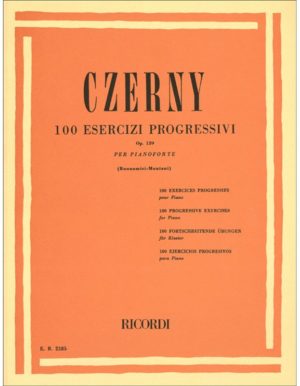 100 ESERCIZI PROGRESSIVI OP. 139 PER PIANOFORTE - CZERNY