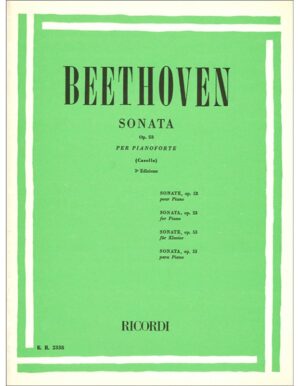 SONATA OPUS 53 PER PIANOFORTE - BEETHOVEN