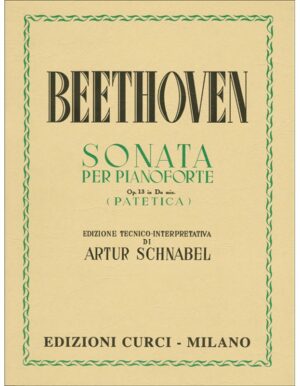 SONATA PER PIANOFORTE OPUS 13 IN Do MINORE "PATETICA" - BEETHOVEN