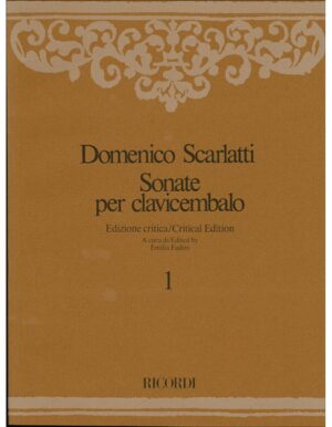 SONATE PER CLAVICEMBALO VOLUME 1 - SCARLATTI