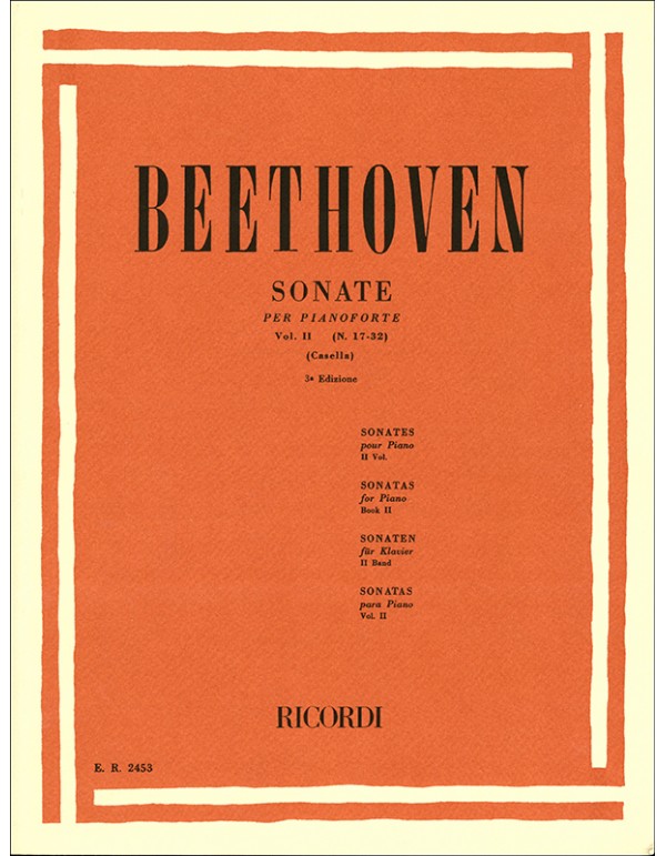 SONATE PER PIANOFORTE VOLUME II - BEETHOVEN