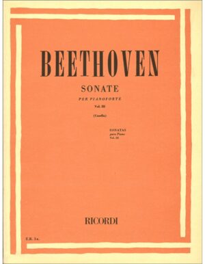 SONATE PER PIANOFORTE VOLUME III - BEETHOVEN