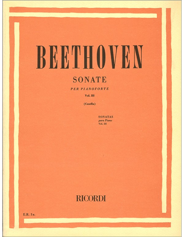 SONATE PER PIANOFORTE VOLUME III - BEETHOVEN