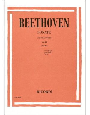 SONATE PER PIANOFORTE VOLUME III - BEETHOVEN