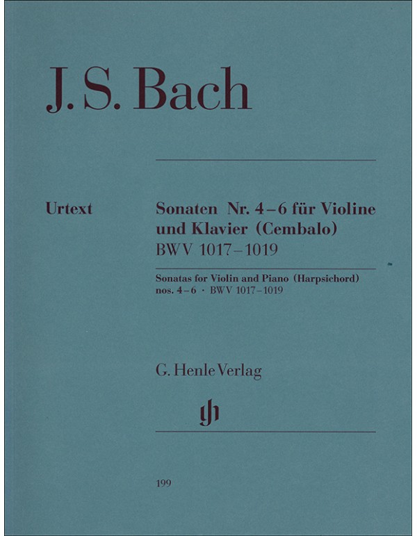 SONATEN NUMERO 4_6 FUR VIOLINE UND KLAVIER BWV 1017_1019 - BACH