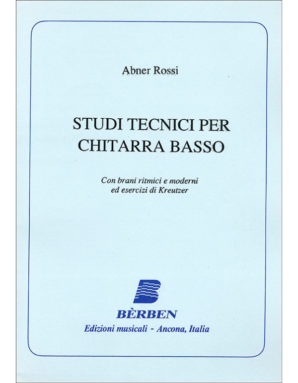 STUDI TECNICI X CHITARRA BASSO A. ROSSI