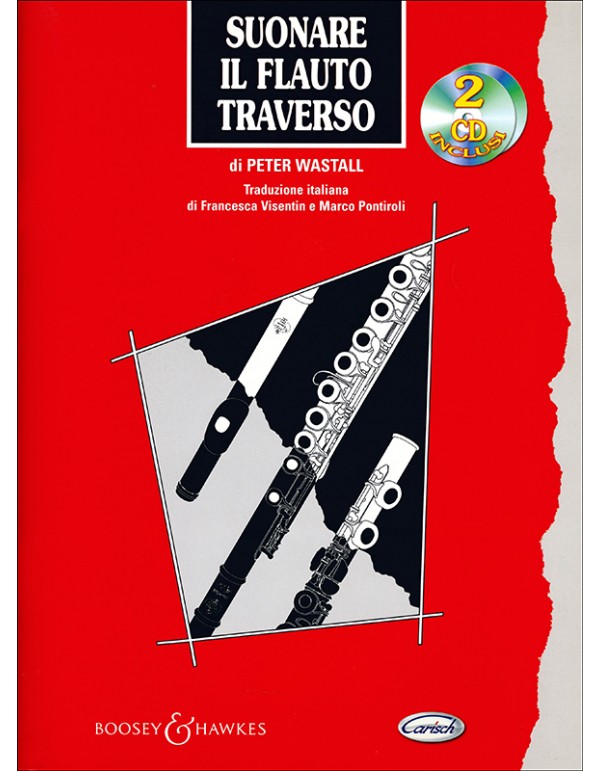 SUONARE IL FLAUTO TRAVERSO + 2 CD - WASTALL