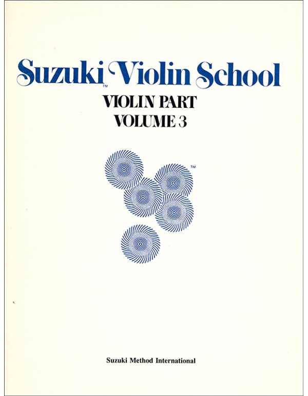 SUZUKI VIOLIN SCHOOL VOLUME III - AUTORI VARI