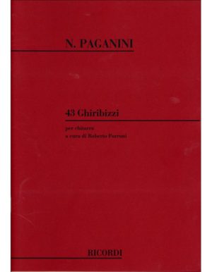 43 GHIRIBIZZI X CHITARRA - NICCOLO PAGANINI