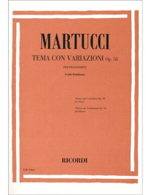 TEMA CON VARIAZIONI OP.58 - GIUSEPPE MARTUCCI