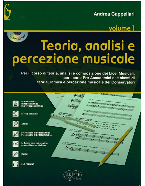TEORIA ANALISI E PERCEZIONE MUSICALE VOL.1 - CAPPELLARI