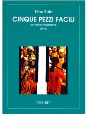 5 PEZZI FACILI PER FLAUTO E PIANOFORTE - ROTA