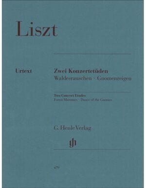 TWO CONCERT ETUDES - FRANZ LISZT