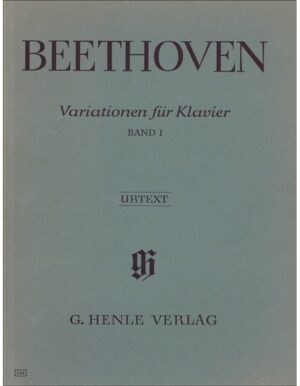 VARIATIONEN FUR KLAVIER BAND I - BEETHOVEN