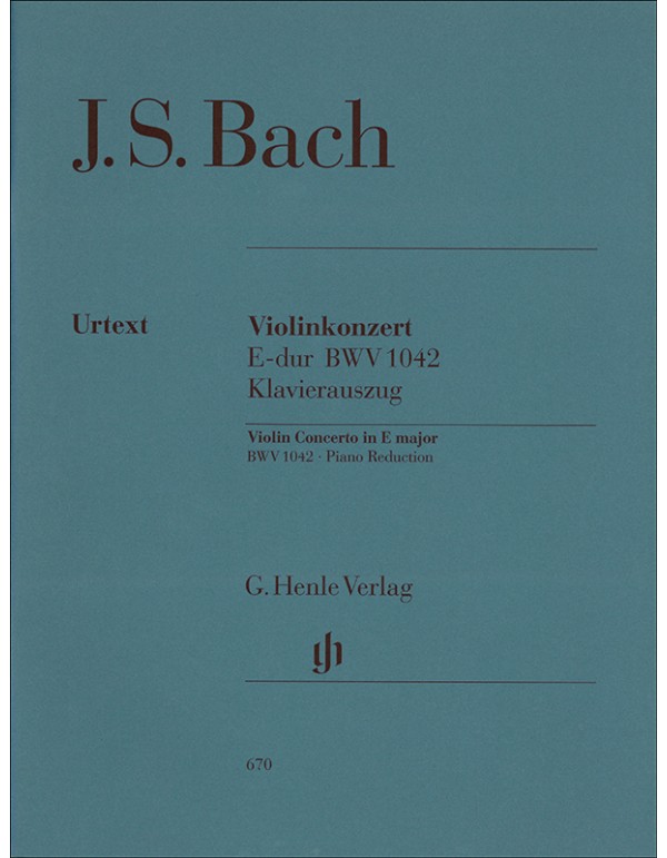 VIOLINKONZERT E-DUR BWV 1042 - BACH