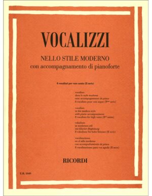 VOCALIZZI NELLO STILE MODERNO SERIE II - AUTORI VARI