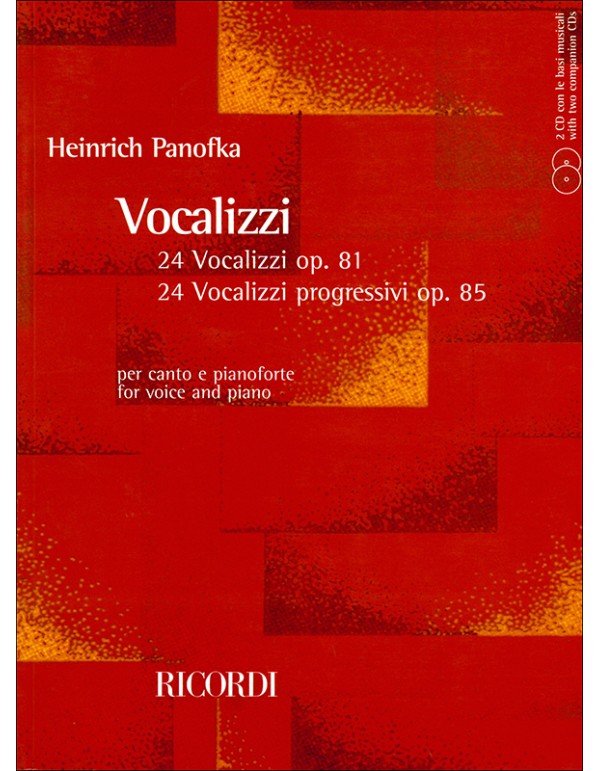 VOCALIZZI OPUS 81/85 - PANOFKA
