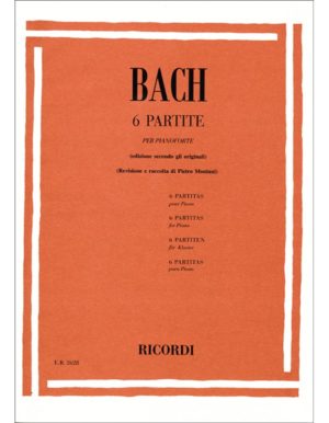 6 PARTITE PER PIANOFORTE - BACH
