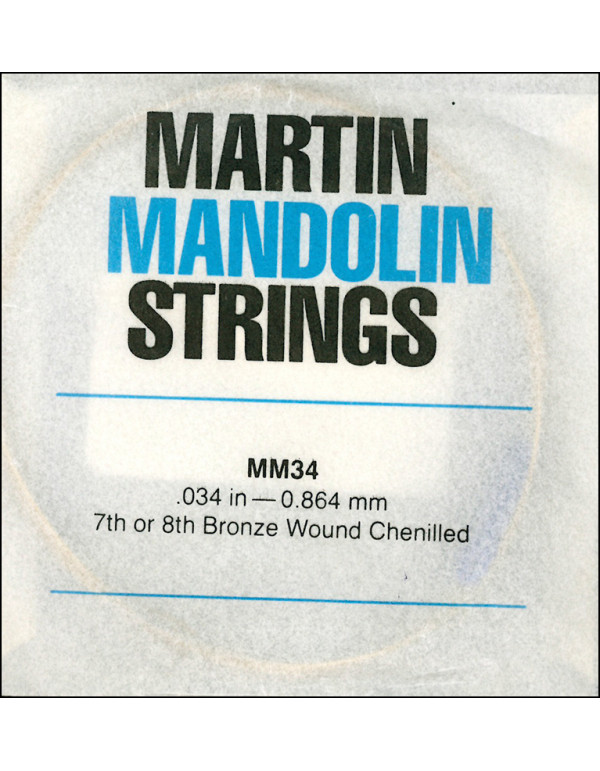 CORDA PER MANDOLINO MARTIN D MM34 BRONZE WOUND CHENILLED
