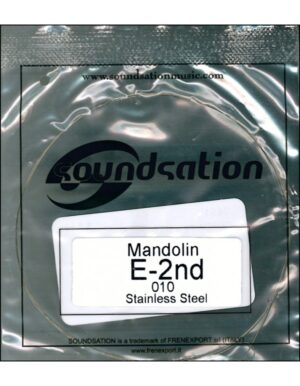 CORDA PER MANDOLINO SOUNDSATION E-2nd 010 STAINLESS STEEL