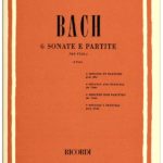 6 SONATE E PARTITE PER VIOLA - BACH