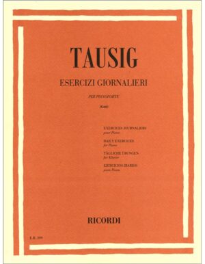 ESERCIZI GIORNALIERI PER PIANOFORTE - TAUSIG