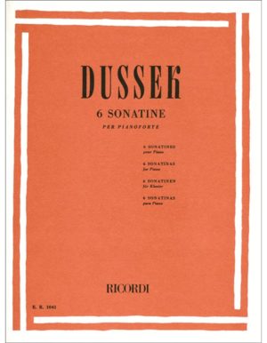 6 SONATINE X PIANOFORTE - DUSSEK