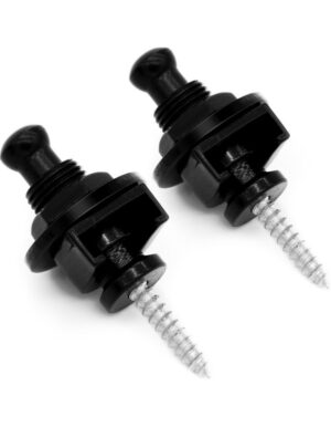 GEWA FIRE E STONE STRAP LOCK SECURITY LOCKS PER TRACOLLA DA CHITARRA E BASSO MAT