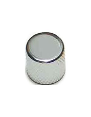 PARTS PLANET KTL CR TELE STYLE KNURLED PUSH-ON KNOB CHROME