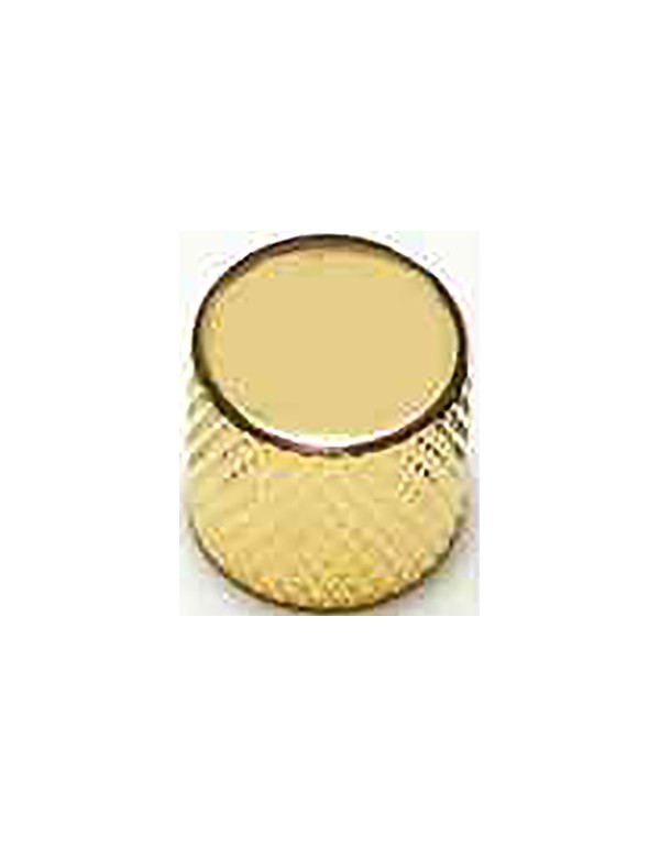 PARTS PLANET KTL GD TELE STYLE KNURLED PUSH-ON KNOB GOLD