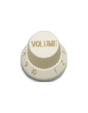 MANOPOLA IN PLASTICA PER CHITARRA BIANCO PARTS PLANET PSV-V-WH