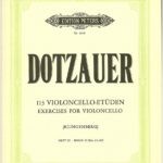 113 VIOLONCELLO-ETUDEN BOOK III - DOTZAUER