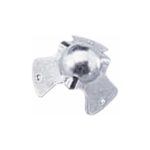 ANGOLARE PROFESSIONALE 3 FORI IN METALLO ZINCATO