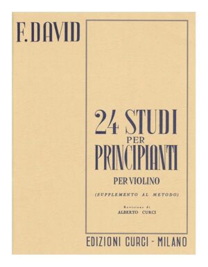 24 STUDI PER PRINCIPIANTI OP. 44 - F. DAVID