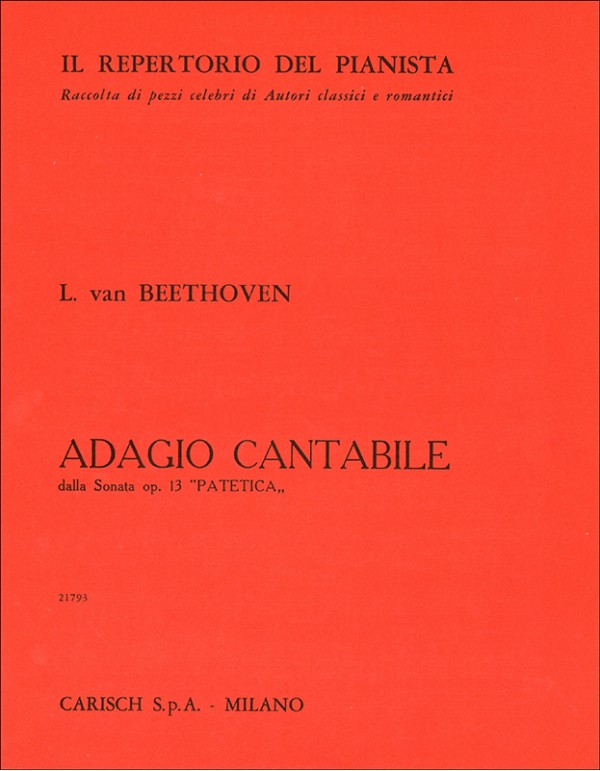 ADAGIO CANTABILE DALLA SONATA OPUS 13 "PATETICA" - BEETHOVEN
