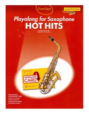 PLAYALONG FOR SAXOPHONE - HOT HITS