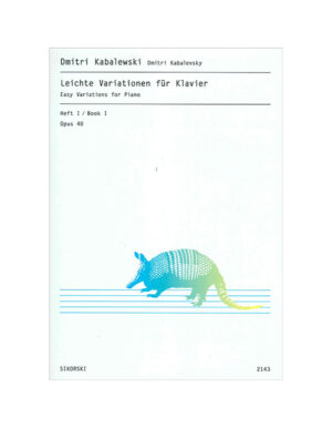 LEICHTE VARIATIONEN HEFT I DI DMITRI KABALEVSKY
