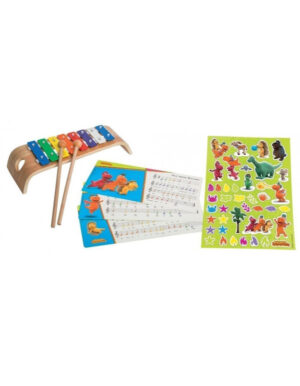 Der kleine Drache Kokosnuss Percussioni Glockenspiel curvato