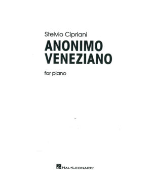 ANONIMO VENEZIANO STELVIO CIPRIANI