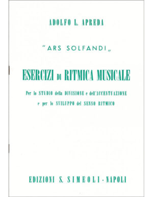 ARS SOLFANDI ESERCIZI DI RITMICA MUSICALE - APREDA