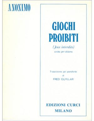 ANONIMO GIOCHI PROIBITI
